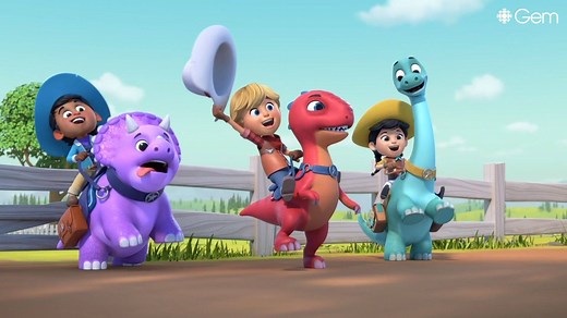 Saddle up, Dino Ranch is your kid's new favourite show (therefore, likely also yours!) New episodes are now streaming every week on CBC Gem 🦖🦕 | CBC Gem