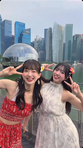 松井祐香里👑ほくりくアイドル部 on Instagram: "シンガポールのマリーナベイサンズで🇸🇬🦁 #ほくりくアイドル部 #シンガポール #Singapore #singapore_insta #singaporeonlineshop #マリーナベイサンズ #マリーナベイサンズホテル #マリーナベイサンズプール #夜景 #シンガポール夜景 #シンガポール旅行 #シンガポール生活 #singapore🇸🇬 #followme #いいね #アイドル #松井祐香里"