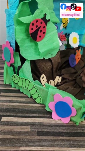 Spring model #crafts #spring #schoolwork