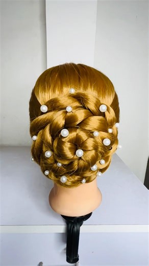 Partywear hairstyle 💁‍♀️#ytshorts #shorts #viral #hairstyle #wedding #explore #feed