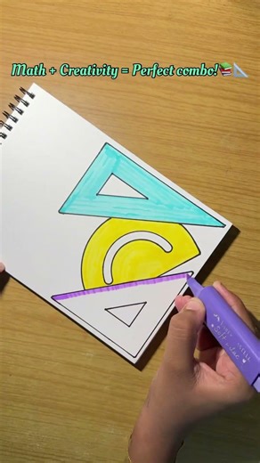 ✨ Cute & Easy Math Notebook Cover Design Aesthetic DIY School Cover 📐💛