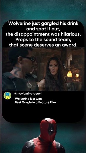 Wolverine’s Funniest Deadpool & Wolverine Scene | Hilarious Gargle Moment