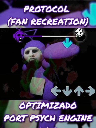 FNF Nocturnal Protocol (Fan Recreation) | Port Psych Engine 1.0.4 Optimizado| Optimizado por mi:p #fridaynightfunkin #fnfmods #tinkywinky #teletubbies #fyp
