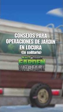 Consejos para Ope. de Jardin en Locura en PvZ Gw1 🗿🥵