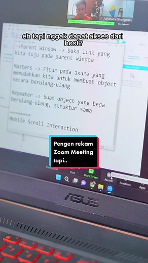 Cara Efektif Merekam Zoom Meeting