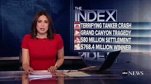 Video captures moment tanker rolls over on interstate