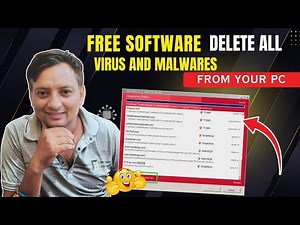 This FREE Software will DELETE all VIRUS and MALWARES from your PC | Malware Removal Tools in 2025