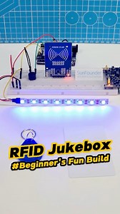 21K views · 140 reactions | RFID Melody Writer – Arduino Music Hack!#Arduino #RFID #STEMProjects #TechDIY #MusicProgramming #ElectronicsFun #MakerEducation #ArduinoTutorial #RFIDHacks #DIYMelodyCard | SunFounder OpenSource | Facebook