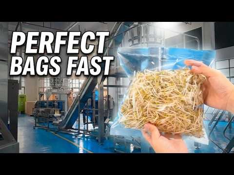 High Speed Vegetable Bagging Machine | Automatic Sorting System