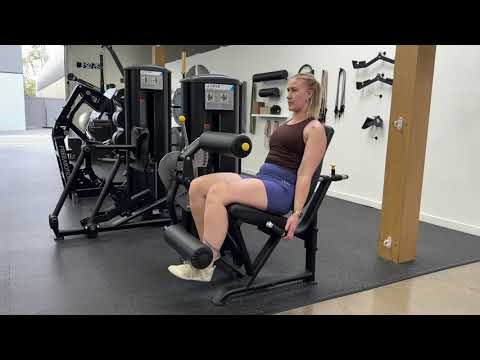 Seated Leg Extension Machine - Single Leg