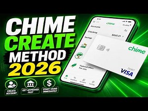 Create Chime Bank Account 2026 | Chime Create Method | Step by Step Signup & Verification Guide