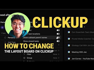 How To Change The Board Layout On ClickUp: Customize Your Task View!