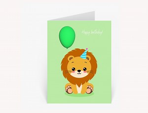6 Printable Happy Birthday Cards, Printable Card Bundle, Birthday Card, Kids Birthday Card, Cute Animals Cards - Etsy UK