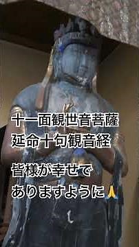 【画面から流れる功徳】皆様が幸せでありますように。延命十句観音経の祈り #shorts #清谷寺 #久山町 #開運 #浄心 #マインドフルネス #お経