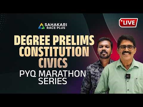 KPSC Degree Prelims Confirmation | SBCID , University /Company Board Asst | CIVIS,CONSTITUTION PYQ