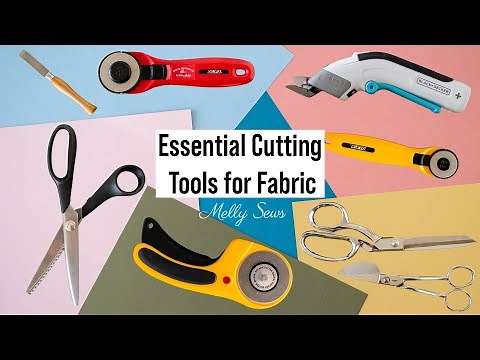 My essential tools for perfect fabric cutting