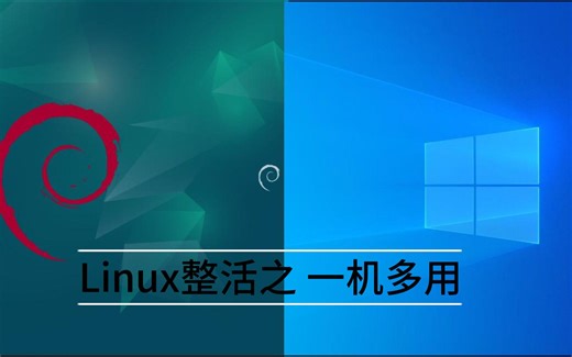 Linux整活第1集： 双系统安装 debian 与windows之一机多用