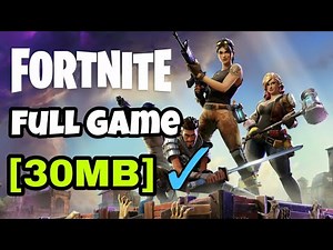 Fortnite Full Game Highly Compressed ✓ | Download fortnite in 30 MB