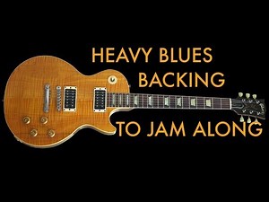 Heavy Blues Rock in B - Excellent Guitar Backing Track [HD Audio]