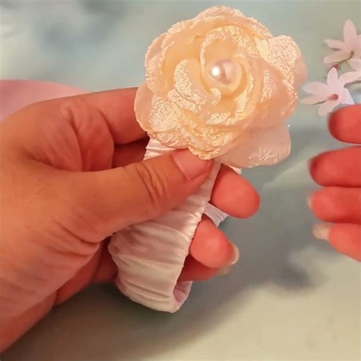 Elegant Bridal Wedding Garter Simple Handmade Floral Leg Accessory Women's Sexy Elastic Thigh Band