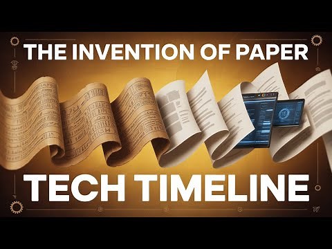 The Invention of Paper – The Material That Changed the World | Tech Timeline