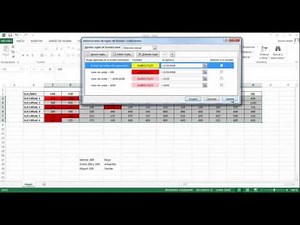 Colorear Celdas en Condicionalmente Excel