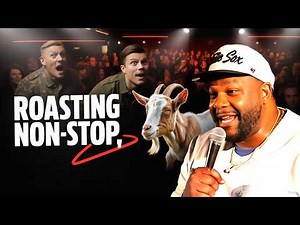 Nate Jackson ROASTING Non-Stop: Legends & Crowd Work Insanity