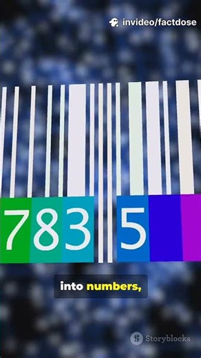How barcode really work?#Barcode #FactDose #DidYouKnow #EverydayScience #HiddenTech #BinaryCode
