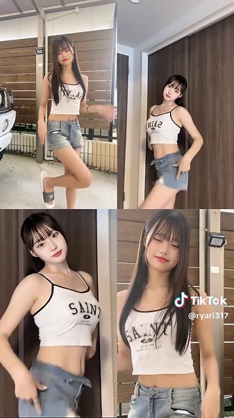 じゅんなとゆうなが繰り広げる可愛いダンス