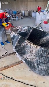 Luxuxy Fluted Ocean Storm Marble Bathtub Bathroom Decor This beautiful,luxury bathtub carved out from whole marble block finished to the highest quality. Our marble bathtubs are available to be custom sizes, shapes and finishes according to your design.Welcome to inbox for price. marbledl@daleistone.com https://www.daleimarble.com/ #marble #bathtub #bathroom #bathroomdesign #bath #interiordesign #bathroomrenovation #homedecor #design #luxury #hotel #homedesign #DL #reels | Dalei-Marble Stone