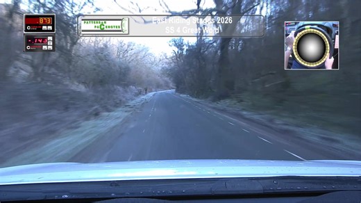 East Riding Stages Rally 2026. Notes & Video now posting. New route and new stages for 2026 with some reversed form before plus a couple of new high speed tests. Online ordering now available at https://bit.ly/3Zf0er9 | Patterson Pacenotes