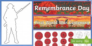 We Will Remember Them - Remembrance Day Display Pack