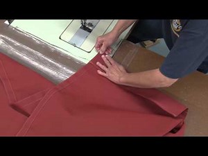 Installing Lazy Jack Slits in a Sail Cover