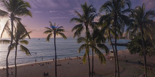 Top beaches still basked in 80  degree warmth in September and October