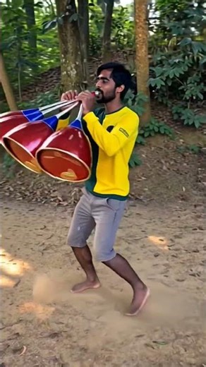 When Big Brother Turns Into a One-Man Band😂🎵