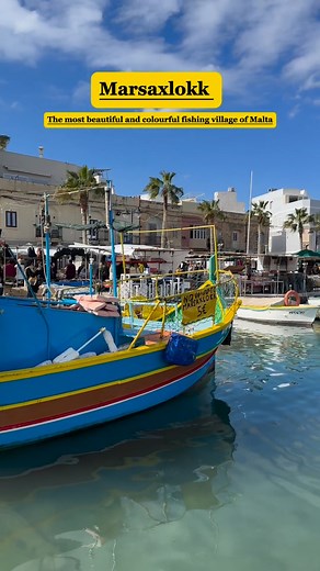 22K views · 477 reactions | #Explore the vibrant Marsaxlokk Fishing Village - a colourful and serene escape  [  @i_livelovetravel ] #VisitMalta #ExploreMore #MoreToExplore | Visit Malta | Facebook