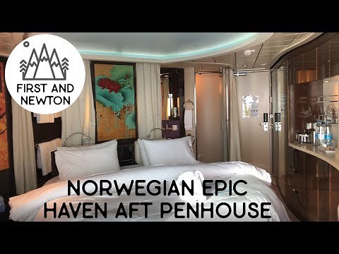 Norwegian Epic - Haven Aft Penthouse Suite - 4K Room Tour