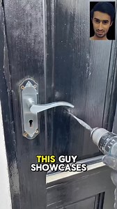 250K views · 473 reactions | Method for removing a door lock | Ab2250 | Facebook