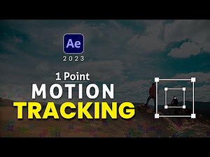 1 Point Tracking: After Effects 2023 Tutorial | Part 1