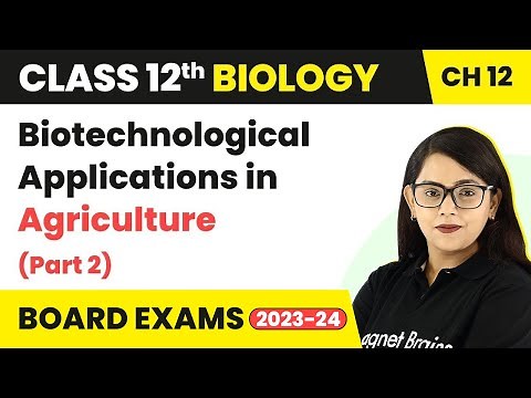 Biotechnological Applications in Agriculture (Part 2) | Class 12 Biology Ch 12 NCERT/NEET (2022-23)