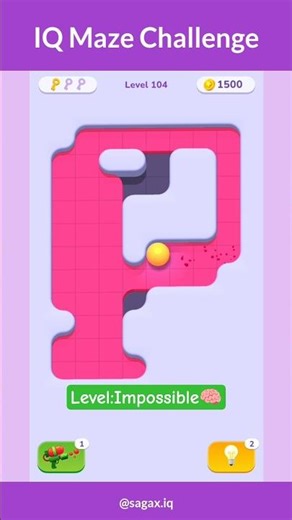 IQ Color Maze Challenge Level Hard | #colormaze #braingames
