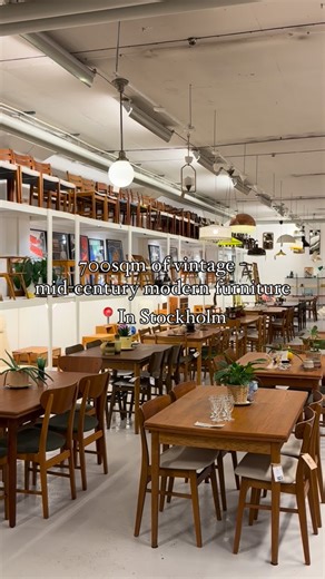 Beyo Vintage Furniture on Instagram: "Weekend destination: 700sqm of vintage & mid-century modern furniture & decorative items in Hägersten 😍 Open only on Saturdays & Sundays 11:00-17:00, and our webshop is always open! @beyo.vintage www.beyovintage.se #vintage #midcentury #interiordesign #furniture #stockholm"