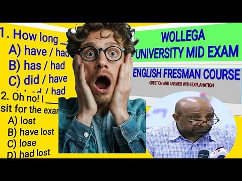 Communication English Course Skill 1 – Freshman Mid Exam Full Guide (2025) WOLLEGA UNIVERSITY