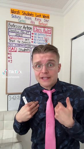 Do NOT break the class rules! 😤