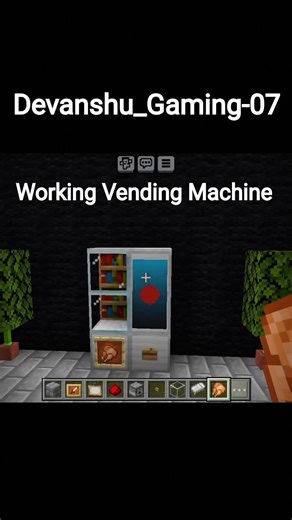 Working Vending Machine In Minecraft