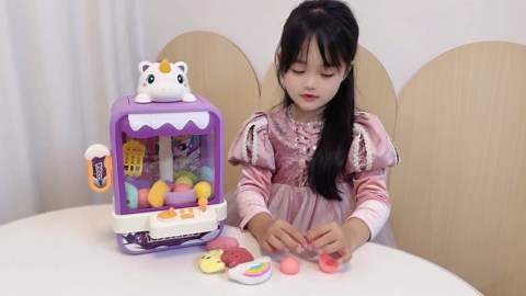 Vanvimen Claw Machine for Kids Girl, Vending Machines Toys for Girls 4 5 6 7 8, Unicorns Girls Toys Age 6-8, Arcades Game Party Toy Age 6-7,Ideas Birthday Gifts for Girl 4 5 6 Year Old