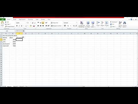 Excel How-To Starting a Basic Spreadsheet