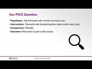 Evidence Based Practice (EBP) Module 5: Cochrane Library