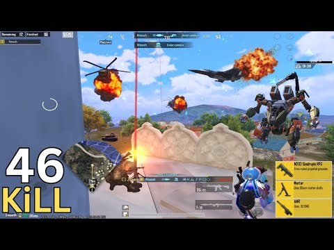 OMG 😱 Amazing Mortar Rocket Launcher + AMR + M202 Action in payload mode 💥 || PUBG Mobile ||