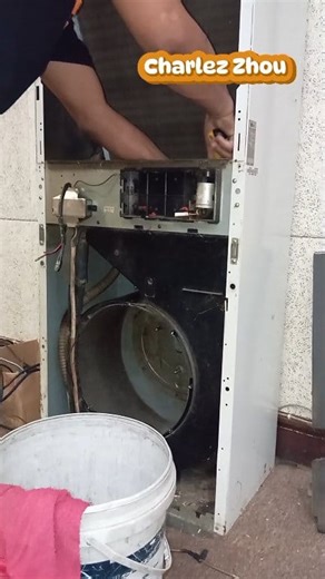106K views · 855 reactions | Tutorial Lengkap: Cara Memasang Plastik Cuci AC Standing‍#Tutorial #Diy #fypreels #cuciACstandingfloor #tips | Charlez Zhou | Facebook